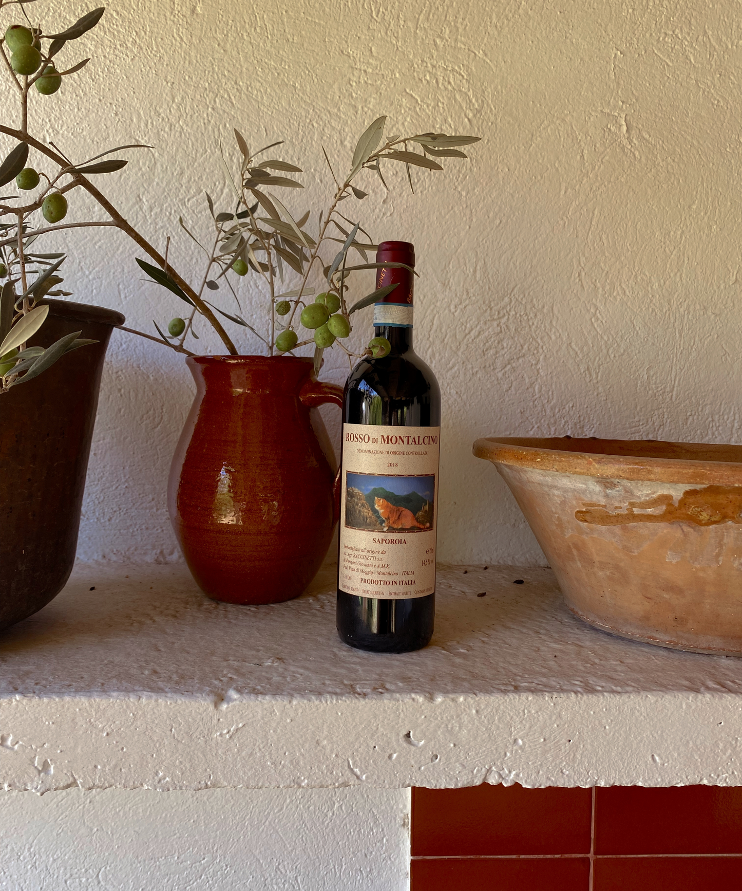 Rosso di Montalcino, Baccinetti 2020, red wine